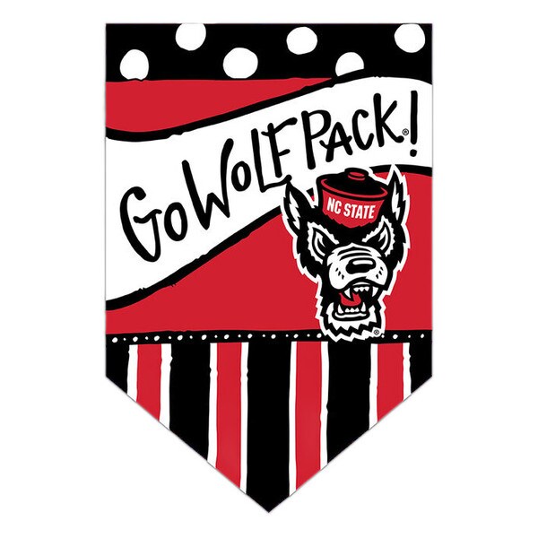 Magnolia Lane Garden Flag "Go Wolfp